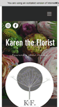 Mobile Screenshot of karentheflorist.com
